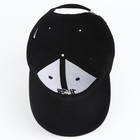 Кепка мужская «13», цвет чёрный, р-р 56 9942488