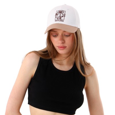 Кепка женская Wildflower, белая, р-р 56