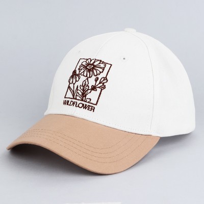 Кепка женская Wildflower, белая, р-р 56