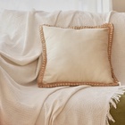 Наволочка декоративная с окантовкой SL Home «СофтЛайнс», 43×43 см, хлопок 100% - Фото 9