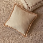 Наволочка декоративная с окантовкой SL Home «СофтЛайнс», 43×43 см, хлопок 100% - Фото 14