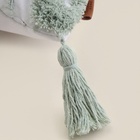 Наволочка декоративная с кисточками SL Home, 45×45 см, хлопок 100%, зелёная - Фото 15