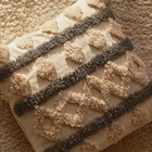 Наволочка декоративная с кисточками SL Home, 45×45 см, серая, бежевая - Фото 8