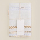 Наволочка декоративная с вышивкой SL Home, 45×45 см, хлопок 100%, молочная - Фото 5