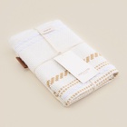 Наволочка декоративная с вышивкой SL Home, 45×45 см, хлопок 100%, молочная - Фото 6