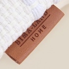 Наволочка декоративная с вышивкой SL Home, 45×45 см, хлопок 100%, молочная - Фото 8