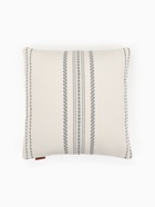 Наволочка декоративная с вышивкой SL Home, 45×45 см, хлопок 100%, серая - Фото 2