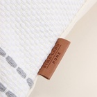 Наволочка декоративная с вышивкой SL Home, 45×45 см, хлопок 100%, серая - Фото 8