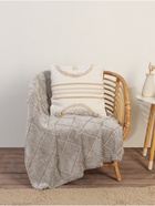 Наволочка декоративная с кисточками SL Home, 45×45 см, хлопок 100%, молочная - Фото 5