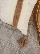 Наволочка декоративная с кисточками SL Home, 45×45 см, хлопок 100%, бежевая - Фото 11