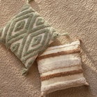 Наволочка декоративная с кисточками SL Home, 45×45 см, хлопок 100%, бежевая - Фото 7