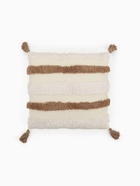 Наволочка декоративная с кисточками SL Home, 45×45 см, хлопок 100%, бежевая - Фото 12