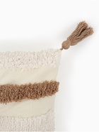 Наволочка декоративная с кисточками SL Home, 45×45 см, хлопок 100%, бежевая - Фото 13