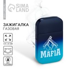 Зажигалка газовая «Mafia» 3,5 х 6,5 см - фото 12012099