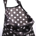 Сумка хозяйственная без застёжки, складная, цвет чёрный - фото 46835856