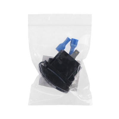 Зарядное устройство, 12-24 В, 2 USB, 3.1 А, чёрный, пластик