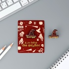 Значок деревянный «Буххиндор», 2,8 х 3,2 см - Фото 3