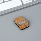 Значок деревянный «I'm so MEOWgikal», 2,4 х 3 см - Фото 5