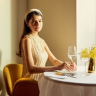 Ободок для волос «Полоса», 3 см, бежевый - Фото 4