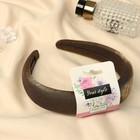 Ободок для волос «Перелив», 3 см, золото - Фото 2