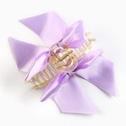 Краб для волос с бантом Mood is good, 8×3×2.5 см - Фото 4