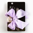 Краб для волос с бантом Mood is good, 8×3×2.5 см - Фото 5