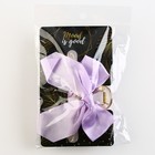 Краб для волос с бантом Mood is good, 8×3×2.5 см - Фото 6