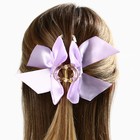 Краб для волос с бантом Mood is good, 8×3×2.5 см - Фото 8