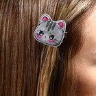 Заколка для волос светящаяся «Котик», 3.4 х 3 см - Фото 8
