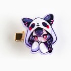 Заколка для волос вертящаяся «Милашка чиби», 3×3 см - Фото 2