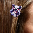 Заколка для волос вертящаяся «Милашка чиби», 3×3 см - Фото 8