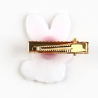 Заколка для волос вертящаяся «Зайка», 2.5×3 см - Фото 5