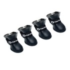 Сапоги резиновые для животных «Вездеход», набор 4 шт., р-р М (подошва 5×4 см), чёрные - Фото 1