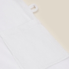 Халат махровый с капюшоном мужской SL HOME: Basic «Блан де Блан», размер M, хлопок 100%, белый - Фото 12