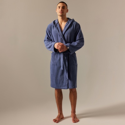 Халат махровый с капюшоном мужской SL HOME: Basic «Ривьера», размер L, 100% хлопок, 420 г/м²