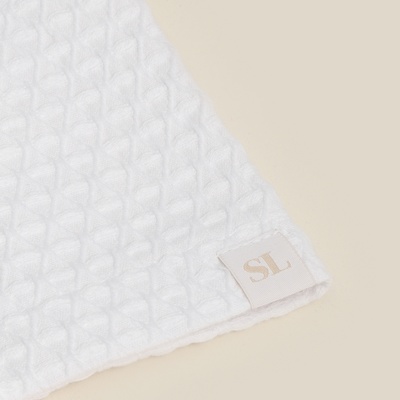 Халат вафельный мужской SL HOME: Waffle «Блан де Блан», размер S, хлопок 100%, белый