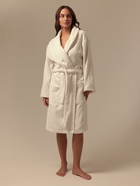 Халат махровый женский SL HOME: Basic «Блан де Блан», размер 42 (S), хлопок 100%, белый - Фото 1