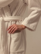 Халат махровый женский SL HOME: Basic «Блан де Блан», размер 42 (S), хлопок 100%, белый - Фото 2