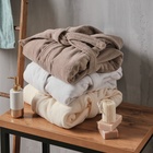 Халат махровый женский SL HOME: Basic «Блан де Блан», размер 42 (S), хлопок 100%, белый - Фото 9