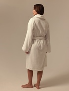 Халат махровый женский SL HOME: Basic «Блан де Блан», размер 42 (S), хлопок 100%, белый - Фото 3