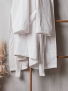 Халат махровый женский SL HOME: Basic «Блан де Блан», размер 42 (S), хлопок 100%, белый - Фото 6