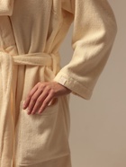 Халат махровый женский SL HOME: Basic «Айвори», размер 46 (L), хлопок 100%, молочный - Фото 3