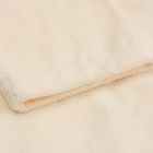 Халат махровый с капюшоном женский SL HOME: Basic «Айвори», размер M, хлопок 100%, молочный - Фото 9