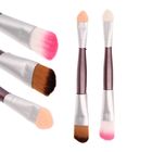 Кисть-аппликатор для теней, двусторонняя, цвета МИКС - Фото 1