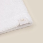 Халат махровый с капюшоном женский SL HOME: Basic «Блан де Блан», размер XL, хлопок 100%, белый - Фото 11