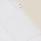 Халат махровый с капюшоном женский SL HOME: Basic «Блан де Блан», размер XL, хлопок 100%, белый - Фото 10