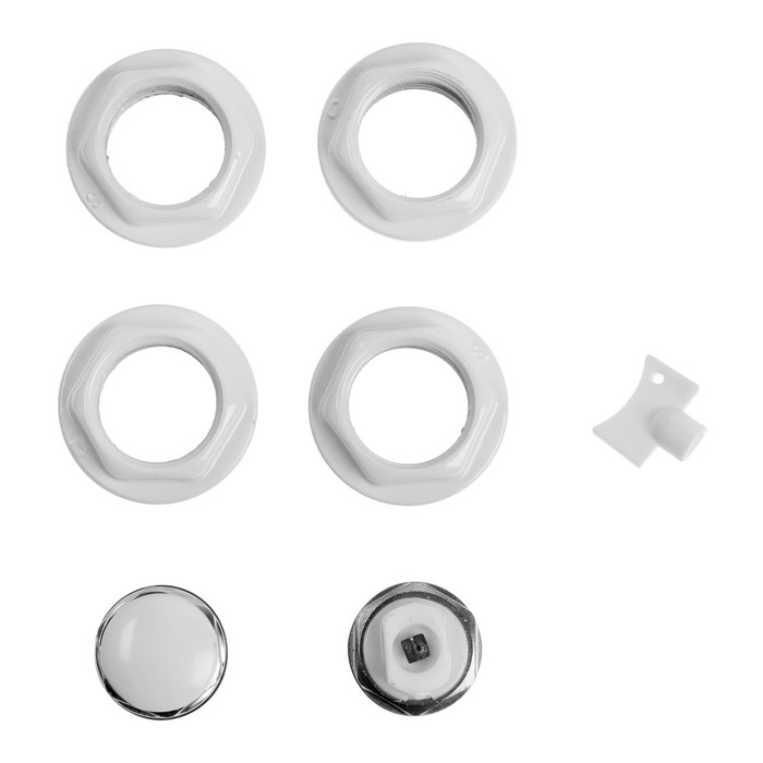 УЦЕНКА Набор для подключения радиатора ZEIN, 1" × 3/4", без кронштейнов - Фото 1