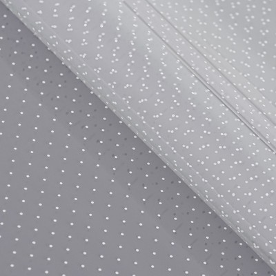 Пленка цветная с белым рисунком точки 100 см × 9 м 350 г