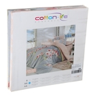 Постельное бельё Евро COTTON LIFE Creton ORKIDE 200х220 см, 220х240 см, 50х70 см - Фото 2