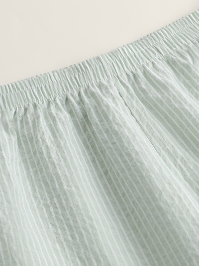 Шорты домашние женские SL Home Basic, зелёные, размер 46 (L)